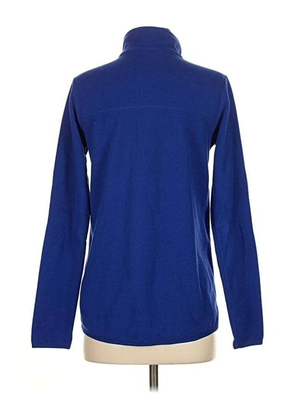 The North Face Blue 1/4 Zip Fleece Pullover | Athleisure 90s Minimalist Gorpcore - Picture 7 of 11